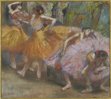 Edgar Degas, Dancers with Fans Magnet