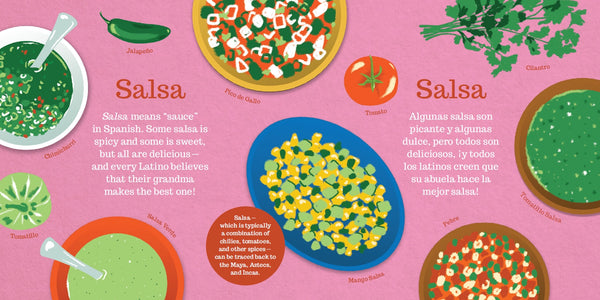 Proud To Be Latino: Food/Comida (Bilingual Board Book)