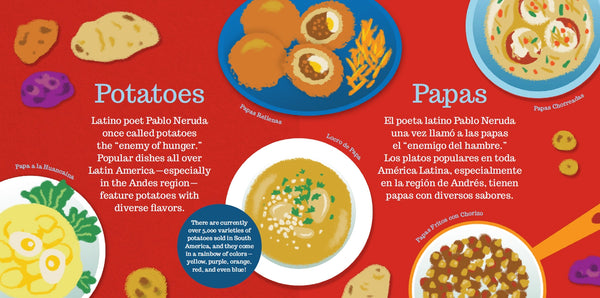 Proud To Be Latino: Food/Comida (Bilingual Board Book)