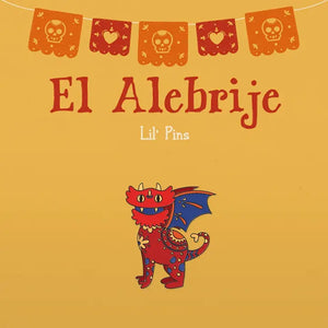 La Catrina: Alebrije Enamel Pin - Lil' Libros