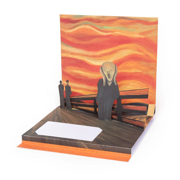 Scream - Munch - Pop-Up Card