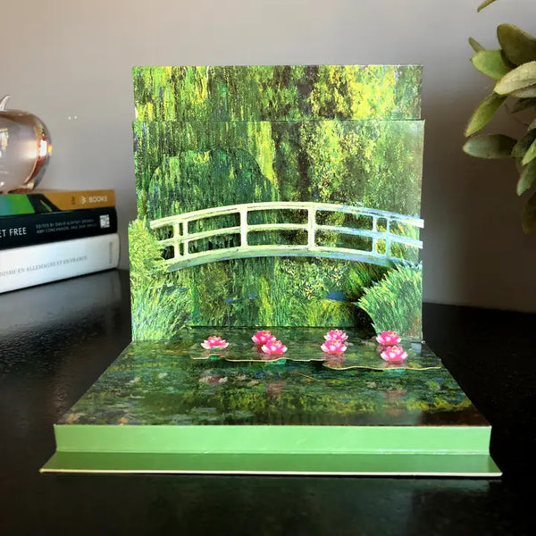 Japanese Bridge - Monet - Pop-Up Card