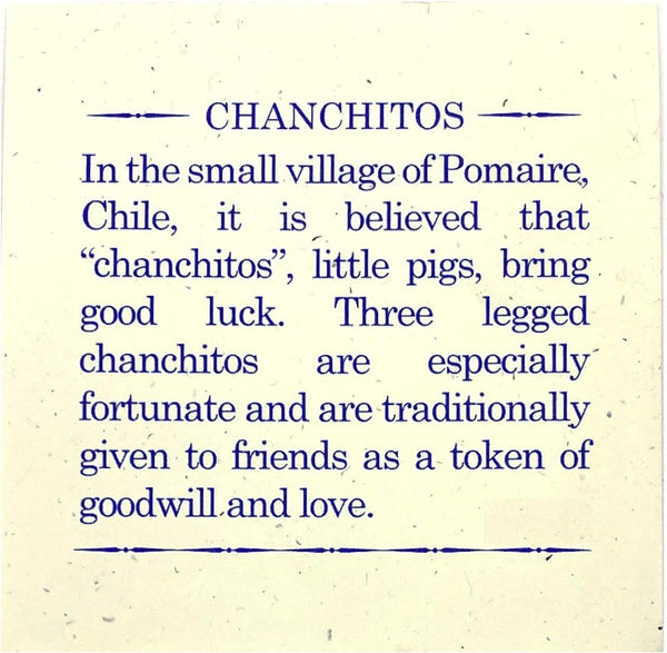 Good Luck 3 Leg Pig, Chanchito