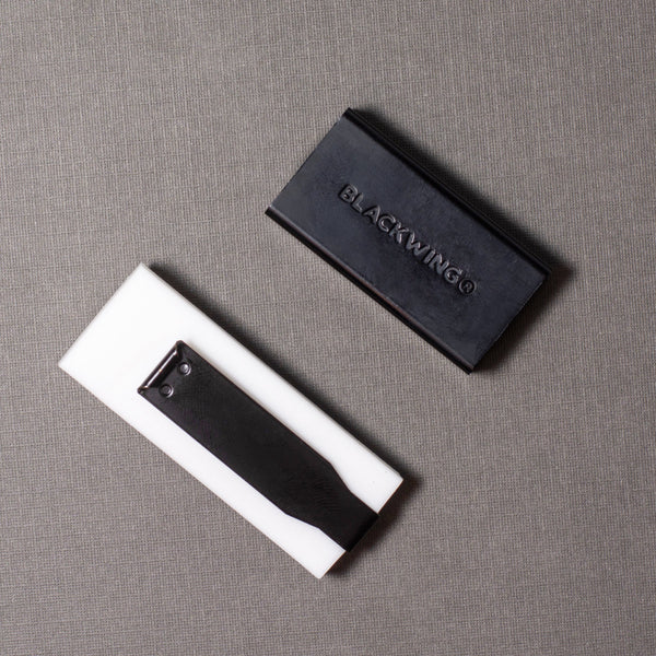 Blackwing Soft Handheld Eraser + Holder - Grey