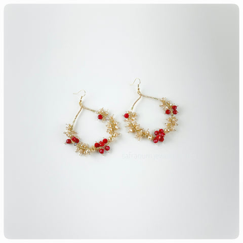 Anar Kali Earrings - Safranum Jewelry