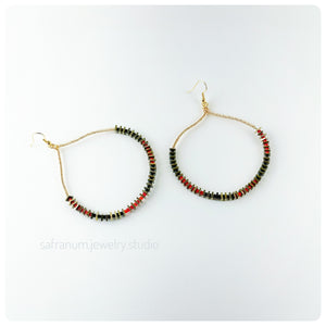 Burj Earrings - Safranum Jewelry