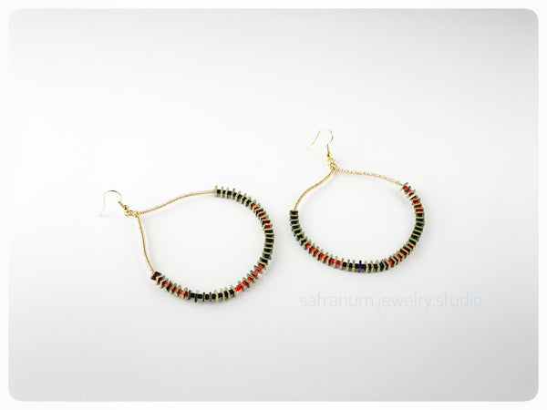 Burj Earrings - Safranum Jewelry