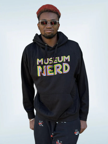 Museum Nerd Unisex Hoodie - Black