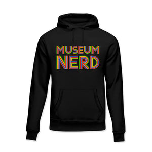 Museum Nerd Unisex Hoodie - Black