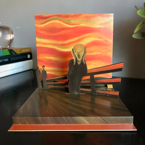 Scream - Munch - Pop-Up Card