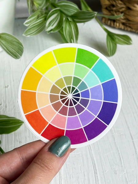 Color Wheel Artist Sticker