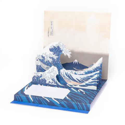 Great Wave - Hokusai Pop Up Card