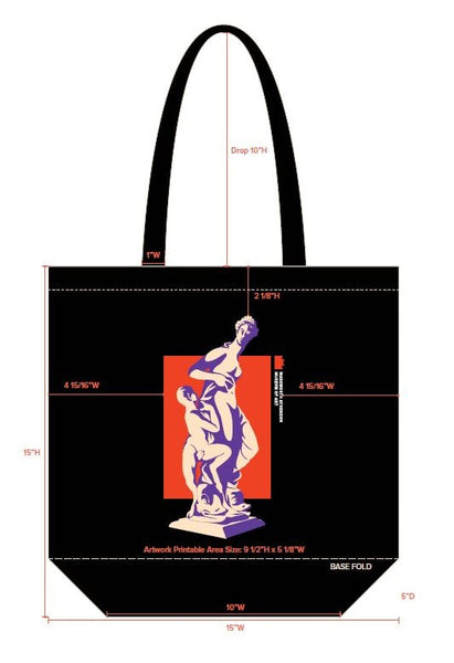 Francavilla’s Venus with a Nymph & Satyr Tote